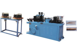Double tube cutoff with single hit endformer