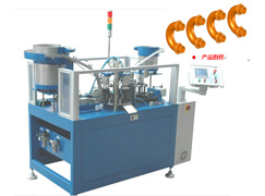 Rotary ring and size machine